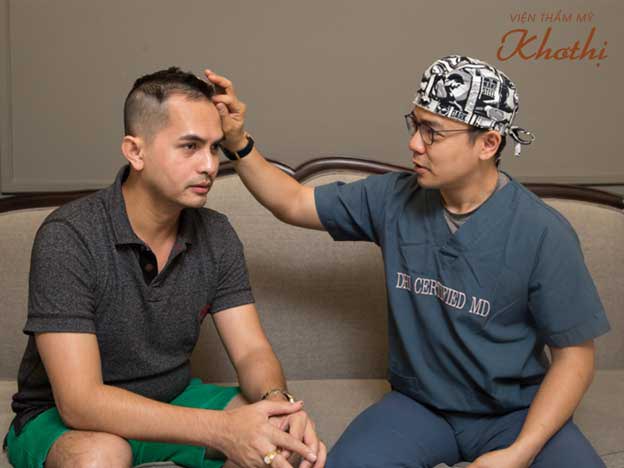 MC – Diễn viên Đức Tiến với kết quả sau 3 tháng cấy tóc tự thân tại Khơ Thị