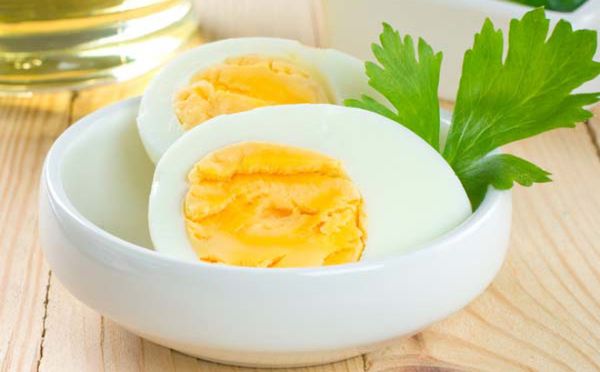 Trứng luộc chứa tất cả các chất dinh dưỡng và giảm chất béo