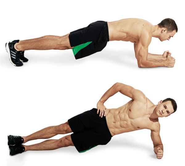 Plank là bài tập eo phẳng trong 1 tuần giúp bạn giảm cân và thon gọn vòng eo trong thời gian ngắn